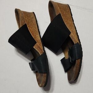 Papillio By Birkenstock  Women's Della Wedge Slide Black 37